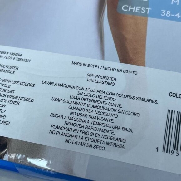 Mens 3pk 32 Degrees Cool Crew Neck Shirts L White 6991 - Picture 3 of 4